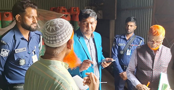 টাঙ্গাইলে এলপিজির দাম বেশি রাখায় দোকানির জরিমানা