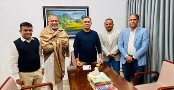 তারেক রহমানের সঙ্গে স্বেচ্ছাসেবক দলের শীর্ষ নেতাদের সাক্ষাৎ