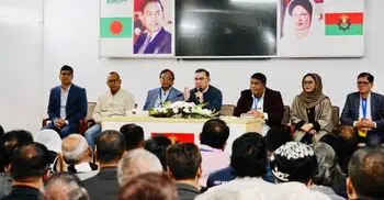 তারেক রহমানের সঙ্গে ক্যান্টনমেন্ট থানা বিএনপির মতবিনিময়