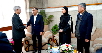 তারেক রহমানকে শোকবার্তা পৌঁছে দিলেন ভারতের পররাষ্ট্রমন্ত্রী