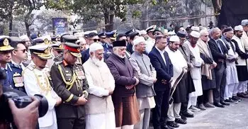 খালেদা জিয়ার জানাজায় প্রধান উপদেষ্টা