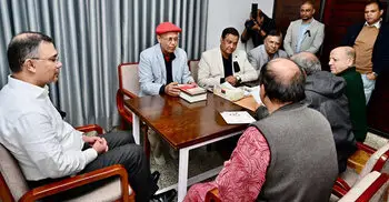 তারেক রহমানের সঙ্গে জাতীয় প্রেস ক্লাব নেতাদের সাক্ষাৎ