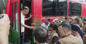 PM reaches Bogura on his first visit since assuming office