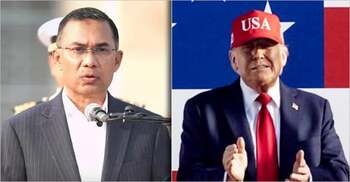Trump greets Tarique, seeks decisive action on defence front