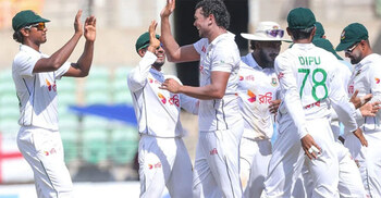 Taijul spins Bangladesh to Test series leveller with West Indies