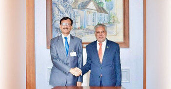 Touhid, Ishaq meet at UN, reaffirm solidarity with Palestine