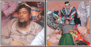 Teachers collapse on hunger strike, bureaucrats stay unmoved