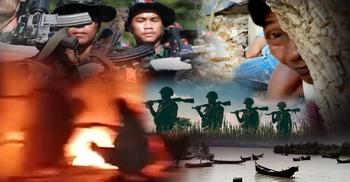 সীমান্তের ওপারে তিনদিন ধরে গোলাগুলি-বিস্ফোরণ, আতঙ্কিত টেকনাফের মানুষ