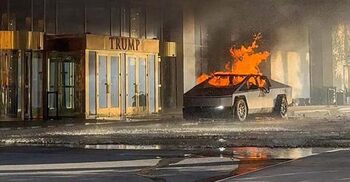 One killed as Tesla Cybertruck explodes outside Trump’s hotel