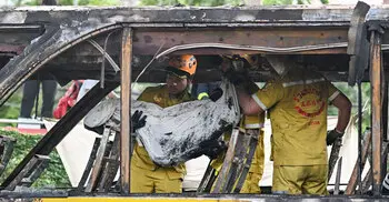 More than 20 children feared dead in Thailand bus crash