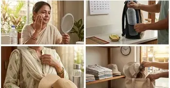 গরমে বাইরে যাওয়ার আগে যা করবেন