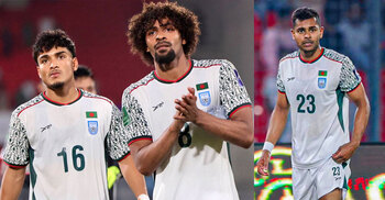 হংকং থেকেই নিজ নিজ ক্লাবে ফিরে গেছেন হামজা, শামিত, ফাহামিদুল