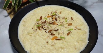 শীতের বিকেলে স্বাদ নিন মুলার পায়েসের