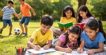 ফাইনাল পরীক্ষা শেষ, ছুটিতে রঙিন হোক শৈশব