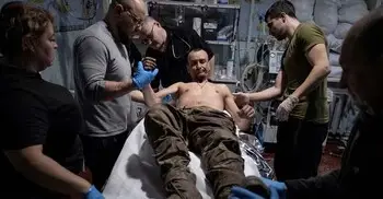 নো ম্যানস ল্যান্ডে ৩৩ দিন, আহত সেনাকে উদ্ধার করলো রোবট