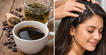ফেলে দেওয়া চা-কফিতে চুলের যত্ন