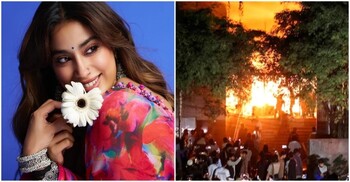 বাংলাদেশে দীপু দাসকে পুড়িয়ে হত্যার নিন্দা জানিয়ে কটাক্ষের মুখে জাহ্নবী