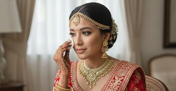 বিয়ের দিনের মেকআপ প্রাকৃতিক উপায় তুলবেন কীভাবে