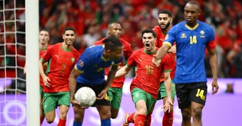 দিয়াজের গোলে শেষ আটে মরক্কো