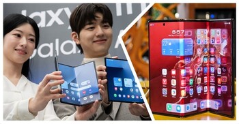 গ্যালাক্সি জেড ট্রাইফোল্ড: ৩ ভাঁজ করা ফোন আনলো স্যামসাং