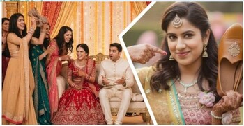 বাঙালি বিয়ের মজার এক সংস্কৃতি বরের জুতা চুরি