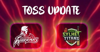 রাজশাহীকে ব্যাটিংয়ে পাঠালো সিলেট