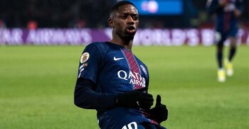 দেম্বেলের জোড়া গোলে শীর্ষে ফিরলো পিএসজি