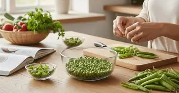 ৫ মিনিটেই মটরশুঁটির খোসা ছাড়ানোর উপায়