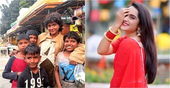 এবার ‘ভাই ব্রাদার’ পথশিশুদের সঙ্গে ভাইরাল কেয়া পায়েলের ছবি