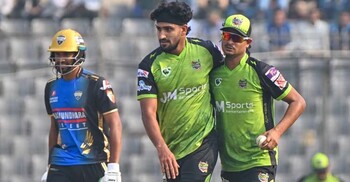 সিলেটের বোলারদের তোপে রংপুরের বোর্ডে মাত্র ১১১