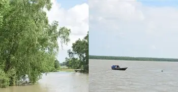 কচ্ছপিয়ার খাল পেরোতেই মেঘনার শোভা