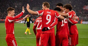 কেইনের জোড়া গোলে শেষ ষোলোতে বায়ার্ন