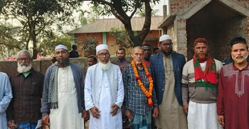 দিনাজপুরে জামায়াতে যোগ দিলেন বীর মুক্তিযোদ্ধা হারুনুর রশিদ