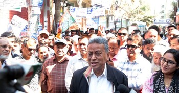 বিদেশিদের ওপর ভর করে রাজনীতি করলে জনগণ প্রত্যাখ্যান করবে