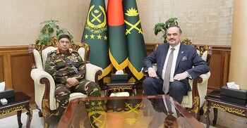 সেনাপ্রধানের সঙ্গে মার্কিন রাষ্ট্রদূতের সাক্ষাৎ