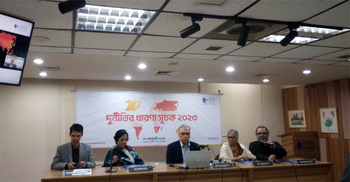 Bangladesh ranks 10th most corrupt out of 180 countries