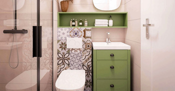 সহজ কৌশলে বদলে ফেলুন ছোট বাথরুমের চেহারা