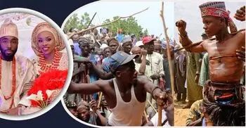 বিয়েতে পুরুষত্বের প্রমাণ দিতে সহ্য করতে হয় চাবুকের আঘাত