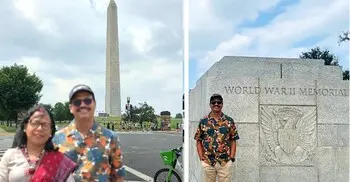 ওয়াশিংটন মনুমেন্ট ও দ্বিতীয় বিশ্বযুদ্ধের স্মৃতি