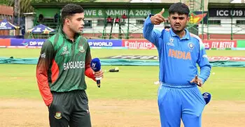 বাংলাদেশ অধিনায়কের সঙ্গে হাত মেলালো না ভারত অধিনায়ক