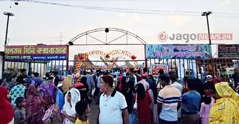 রাজধানীর ‘মিনি কক্সবাজারে’ বিনোদন পিয়াসী মানুষের ঢল