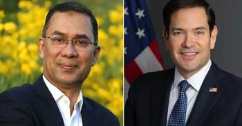 Rubio congratulates Tarique