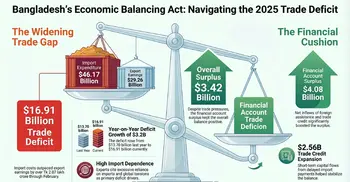 Rising imports push trade deficit to $16.91B in 8 months