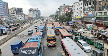 Jamaat rally triggers heavy traffic on Dhaka-Ctg highway