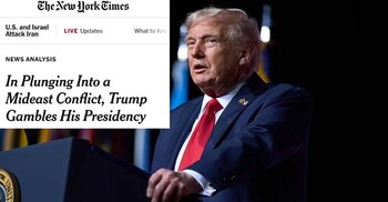 মধ্যপ্রাচ্যে হামলা চালিয়ে প্রেসিডেন্সি নিয়ে ‘জুয়া’ খেলেছেন ট্রাম্প!