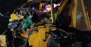 শাবিপ্রবিতে মধ্যরাতে দুই ট্রাকের সংঘর্ষ, প্রাণে বাঁচলেন ২ শিক্ষার্থী