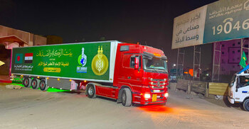 Bangladeshi-led convoy rushes lifesaving aid to Gaza