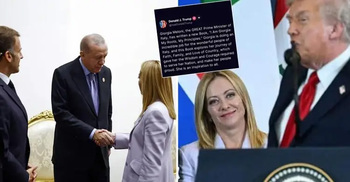 গাজা শান্তি সম্মেলনকে ‘নাটকে’ পরিণত করলেন ট্রাম্প-এরদোয়ান-মেলোনিরা