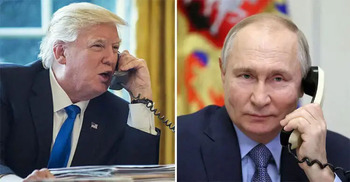 Trump, Putin discuss Iran war, Ukraine ceasefire in phone call