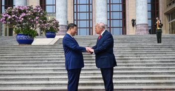 Trump says Xi pledged not to provide military equipment to Iran